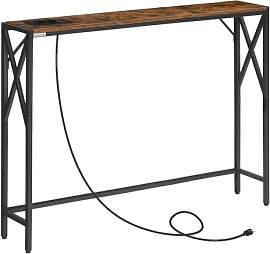 MAHANCRIS Konsolentisch mit Ladestation,