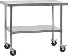 Mahlzeit Edelstahltisch 120 x 70 x 85 cm |