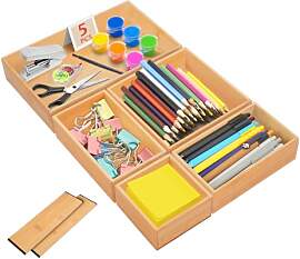 MAIJIAJU 5-Teiliges Schubladen Organizer 5cm