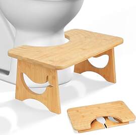 MAIJIAJU Klappbarer Toilettenhocker Erwachsene aus 