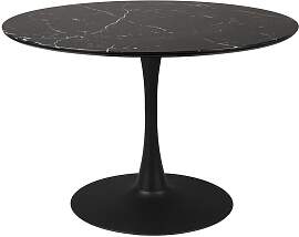 Maison En Vogue Esstisch aus schwarzem Marmor,