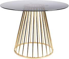 Maison En Vogue Runder Tisch aus transparentem