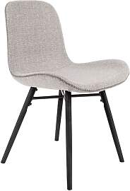 Maison En Vogue Stuhl Stoff grau hell,