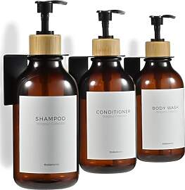 MaisoNovo Seifenspender Dusche Ohne Bohren 3er Set 