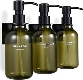MaisoNovo Seifenspender Dusche Ohne Bohren 3er Set 