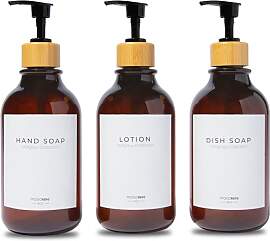 MaisoNovo Shampoo Spender Für Dusche 3er Set -