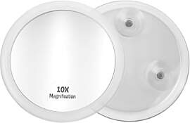 Make Up Spiegel mit 10-fach Vergrößerung: