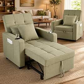 Makika Schlafsessel Schlafsofa Tommy 3in1 -