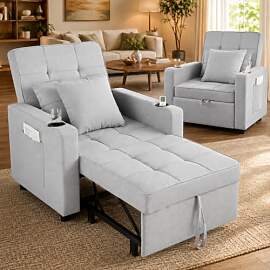 Makika Schlafsessel Schlafsofa Tommy 3in1 -