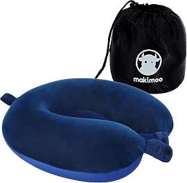 Makimoo Memory Foam Reisekissen, Nackenkissen,