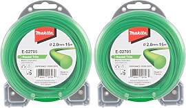Makita E-02705 Mähfaden rund 2,0 mm x 15 m Round