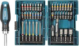 Makita E-25096 Bit-Set mit Ratschengriff 44-tlg.