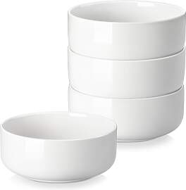 MALACASA Müslischalen 4er Set, 640ml