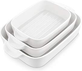 MALACASA, Serie Bake. Bake, 3 teilig Auflaufformen 