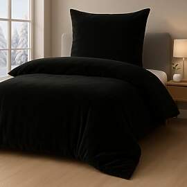 MALIKA Winter Plüsch Bettwäsche Nicky-Teddy