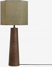 Malva Tischlampe Aus Mangoholz ↑40 Cm &