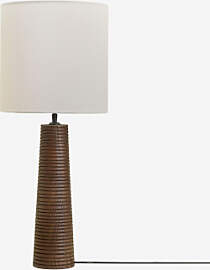 Malva Tischlampe Aus Mangoholz ↑40 Cm &