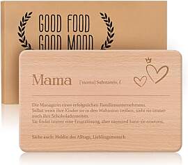 Mama Frühstücksbrettchen, Geschenk Für Mama,