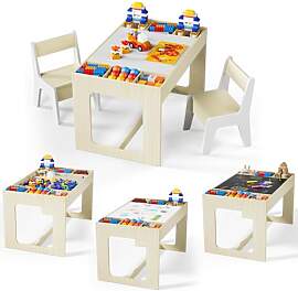 MAMIZO Kindersitzgruppe mit Stauraum, Kindertisch