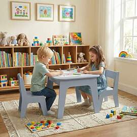 MAMIZO Kindertisch mit 2PCS