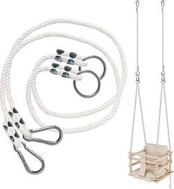 MAMOI® Schaukel Seil 50kg | 2 x Schaukelseil