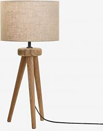 Mango-holztischlampe Simona Mango-holz &