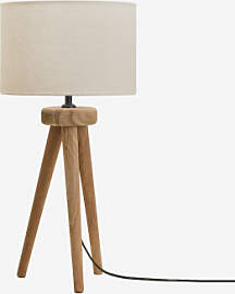 Mango-holztischlampe Simona Mango-holz &