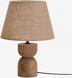 Mangoholz Tischlampe Diniz Mango-holz & ↑18