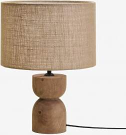 Mangoholz Tischlampe Diniz Mango-holz & ↑18