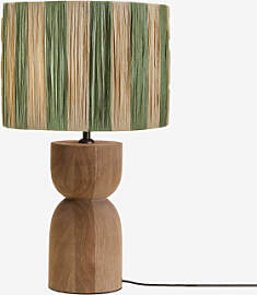 Mangoholz Tischlampe Diniz Mango-holz & ↑30