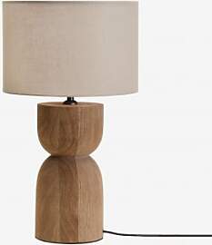 Mangoholz Tischlampe Diniz Mango-holz & ↑30