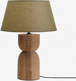 Mangoholz Tischlampe Diniz Mango-holz & ↑30