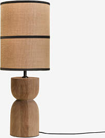 Mangoholz Tischlampe Diniz Mango-holz & ↑30