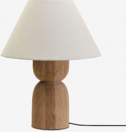 Mangoholz Tischlampe Diniz Mango-holz & ↑30