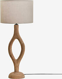 Mangoholz-tischlampe Gracia Mango-holz &