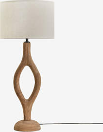 Mangoholz-tischlampe Gracia Mango-holz &