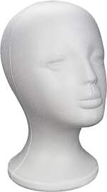 Mannequin Kopf Styropor,