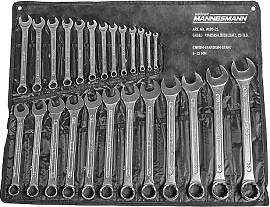 Mannesmann Brüder Gabel-Ringschlüsselsatz