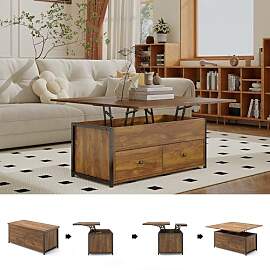 Manora Höhenverstellbarer Couchtisch - Massiver