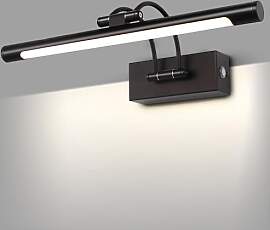 MantoLite Dimmbar Bild Wandleuchte 10W, Schwarz