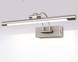 MantoLite Dimmbar Bild Wandleuchte 8w, Nickel 40cm 