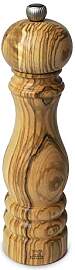 Manuelle Pfeffermühle aus Olivenholz, 22 cm