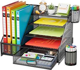 Marbrasse Schreibtisch Organizer,5 Ebenen