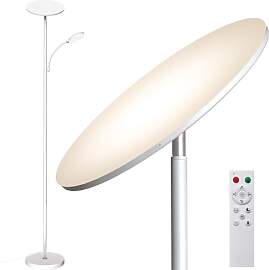 marctronic Weiß LED Stehlampe Deckenfluter