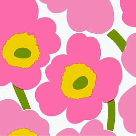 Marimekko Unikko Serviette 33x33cm 20er Pack Pink
