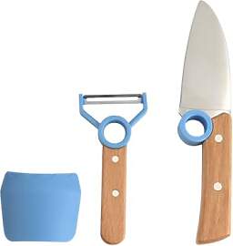 Market Stylez Kinder Kochmesser Set - 3 teilig -
