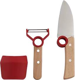 Market Stylez Kinder Kochmesser Set - 3 teilig -