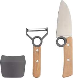 Market Stylez Kinder Kochmesser Set - 3 teilig -