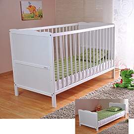 Marsell Baby Gitterbett Babybett und Kinderbett