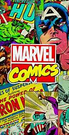 Marvel Badetuch Comics 75 x 150 cm 100% Baumwolle